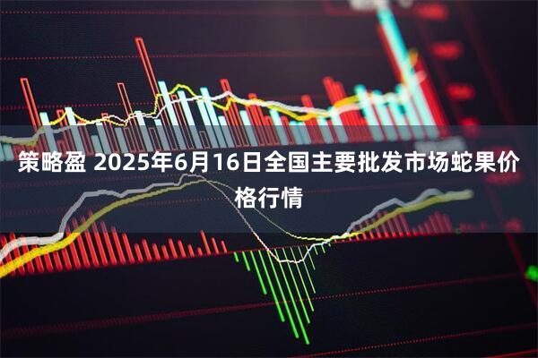 策略盈 2025年6月16日全国主要批发市场蛇果价格行情